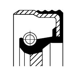 CORTECO 12012411B Shaft Seal, camshaft