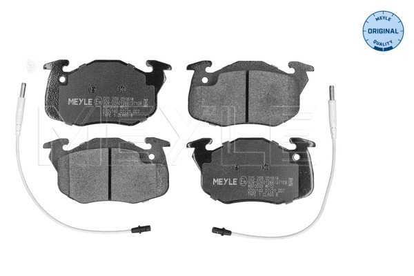 MEYLE 025 209 0518/W Brake Pad Set, disc brake