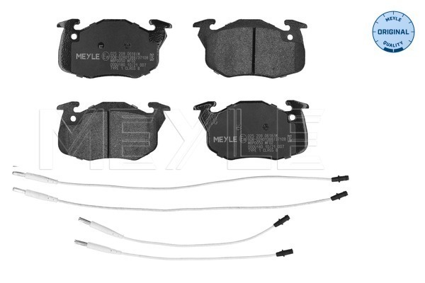MEYLE 025 209 0618/W Brake Pad Set, disc brake