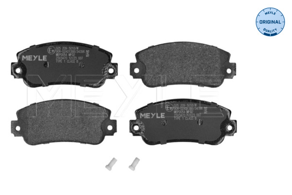 MEYLE 025 209 5018/W Brake Pad Set, disc brake