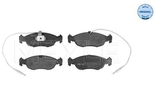 MEYLE 025 214 3017/W Brake Pad Set, disc brake