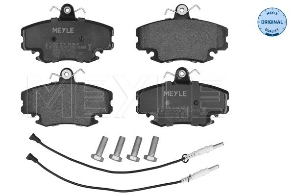 MEYLE 025 214 6318/W Brake Pad Set, disc brake