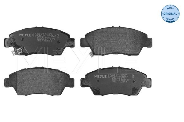 MEYLE 025 216 9416/W Brake Pad Set, disc brake