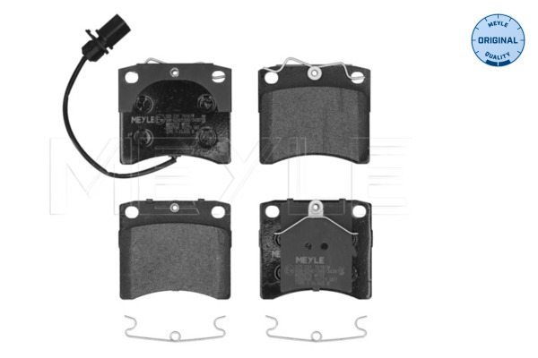 MEYLE 025 231 7618/W Brake Pad Set, disc brake
