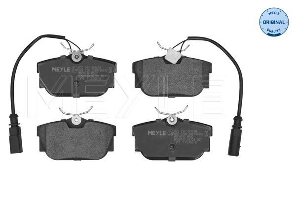 MEYLE 025 234 4616/W Brake Pad Set, disc brake