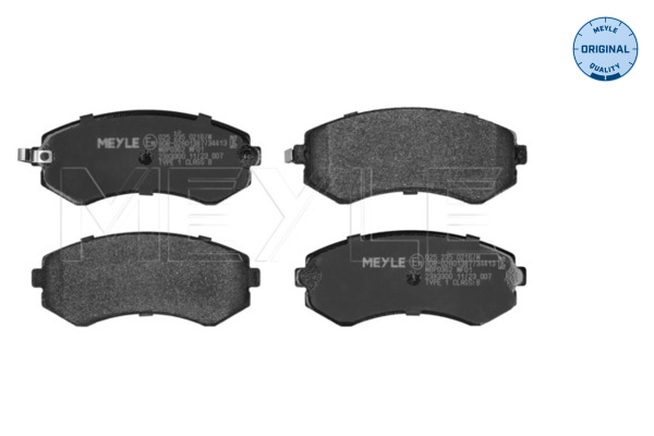 MEYLE 025 235 0216/W Brake Pad Set, disc brake