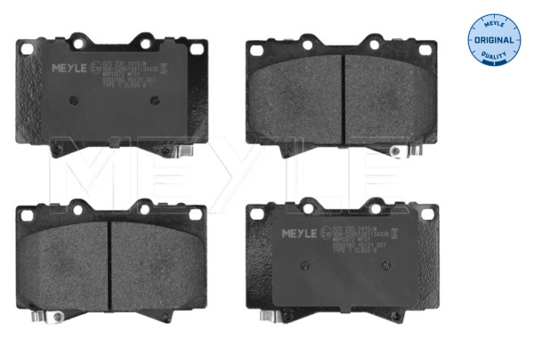 MEYLE 025 235 2415/W Brake Pad Set, disc brake