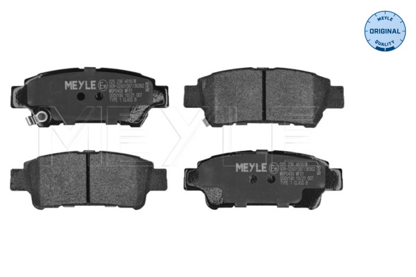 MEYLE 025 236 4616/W Brake Pad Set, disc brake