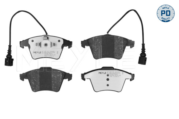 MEYLE 025 237 4919/PD Brake Pad Set, disc brake
