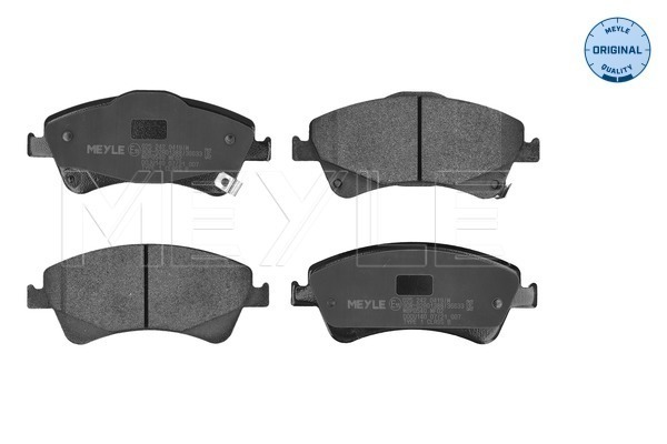 MEYLE 025 242 0419/W Brake Pad Set, disc brake