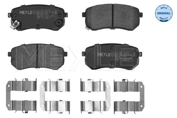 MEYLE 025 242 7614/W Brake Pad Set, disc brake