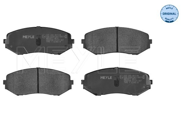 MEYLE 025 243 4617/W Brake Pad Set, disc brake