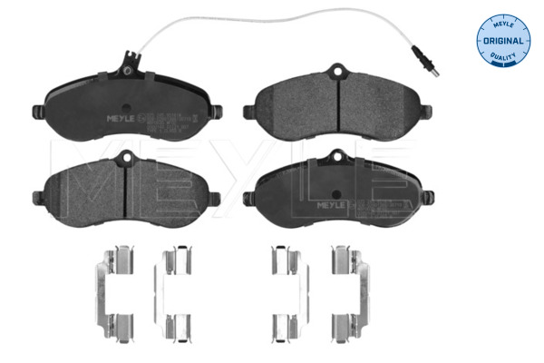 MEYLE 025 245 9518/W Brake Pad Set, disc brake
