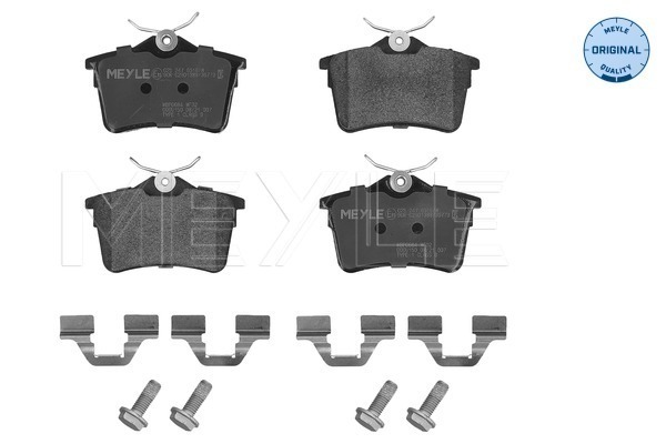 MEYLE 025 247 6516/W Brake Pad Set, disc brake