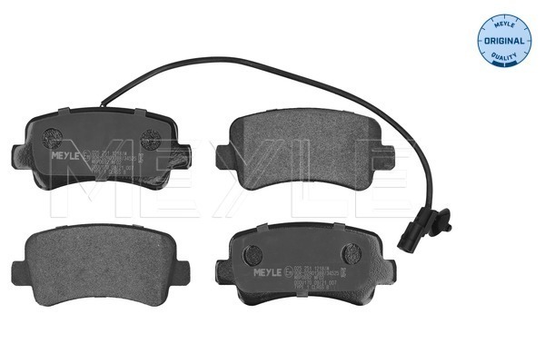 MEYLE 025 251 1218/W Brake Pad Set, disc brake