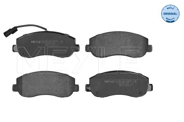MEYLE 025 251 4718/W Brake Pad Set, disc brake