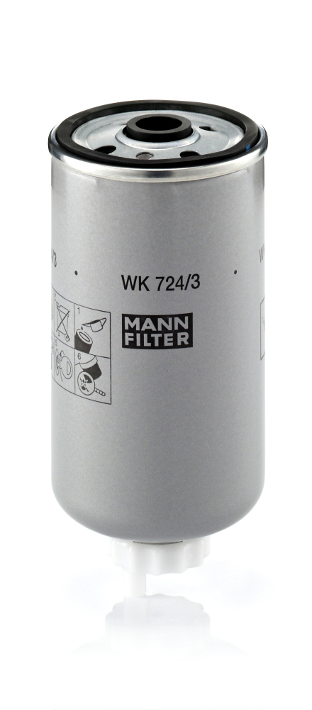 MANN-FILTER WK 724/3 Fuel Filter