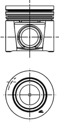 KOLBENSCHMIDT 40286610 Piston