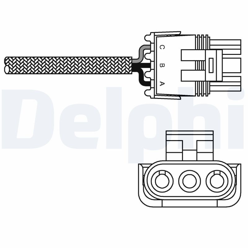 DELPHI ES10990-12B1 Oxygen Sensor