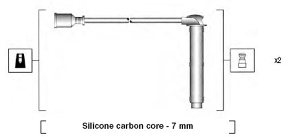 MAGNETI MARELLI 941255180828 Zündleitungssatz