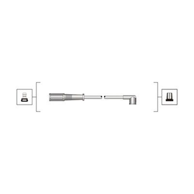 MAGNETI MARELLI 941319170054 Ignition Cable Kit